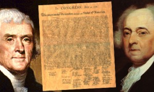 Jefferson-Adams-Declaration