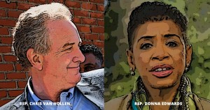 Maryland Primary, Chris Van Hollen,Donna Edwards, super PAC, the National Rifle Association, NRA