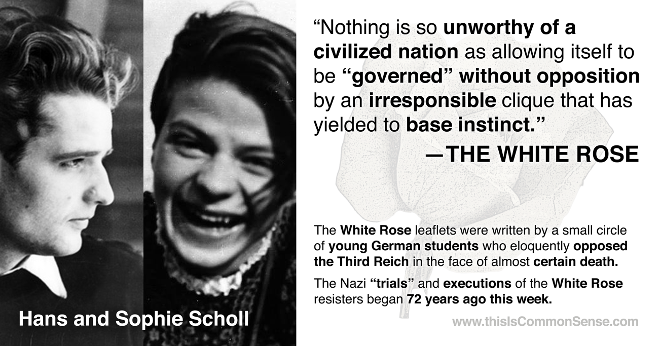 White Rose, Sophie Scholl, Nazi, resistance,