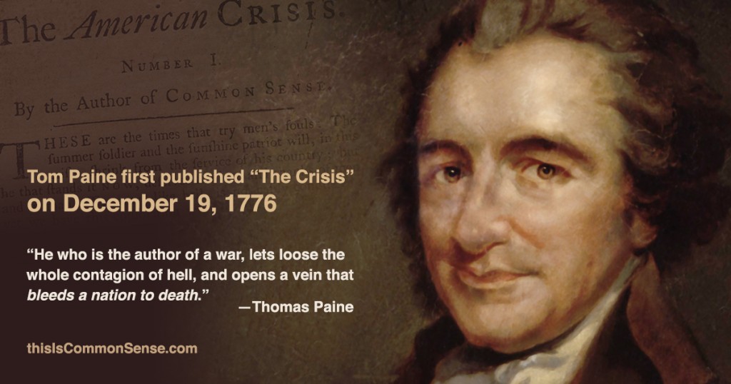 Tom Paine and “The Crisis”