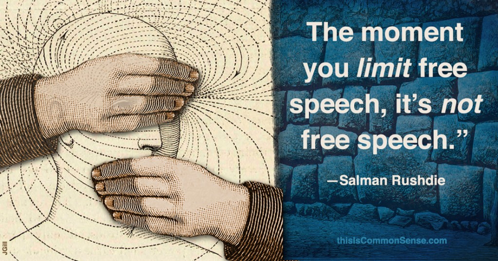 Salman Rushdie on Free Speech