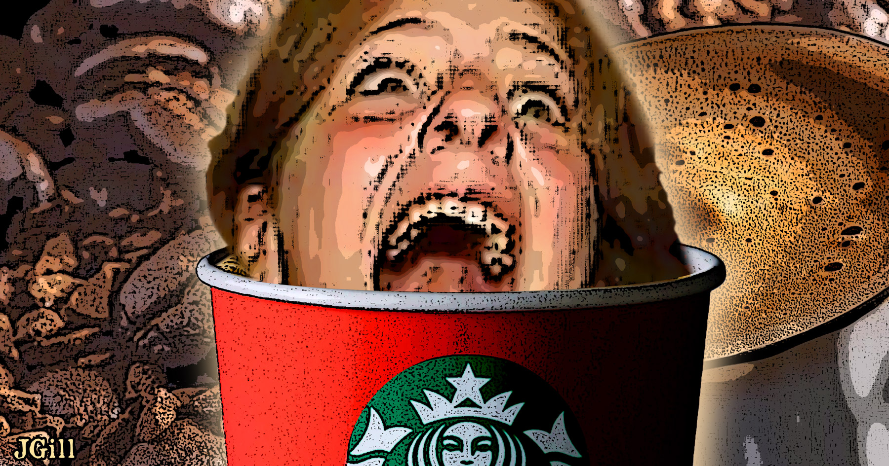 Starbucks, coffee, war on christmas, outrage, offense, folly, Common Sense