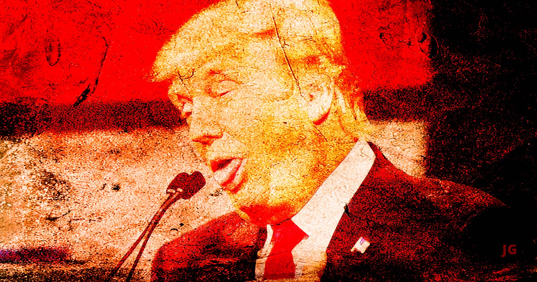 Trump, popularity, polls, president, 2016, illustration