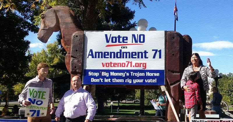 Trojan Horse, Colorado, Amendment 71, initiative, referendum, Citizens in Charge, Paul Jacob,