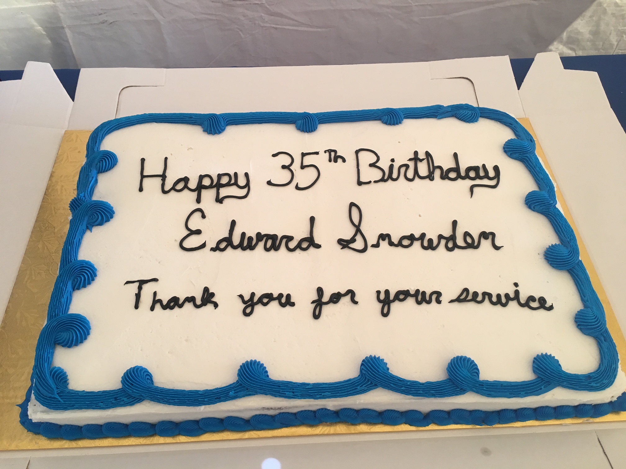 Happy 35th Birthday Edward Snowden!