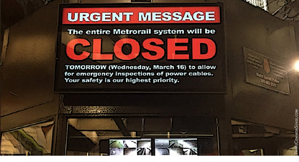 Washington D.C., metro, repairs, closed, government, waste, efficiency, accountability