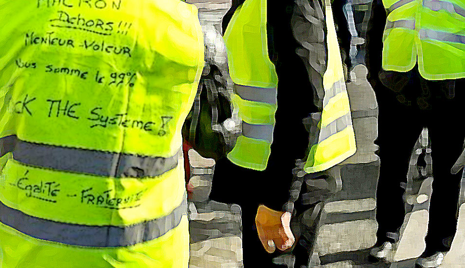 yellow vests, jackets, France, protests, taxes, nationalism