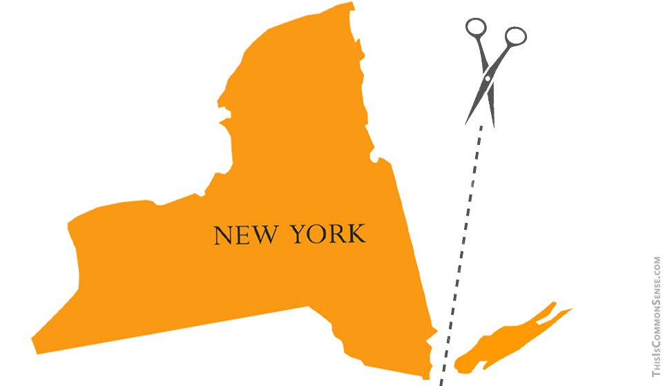 New York, Five Boroughs, split, division,