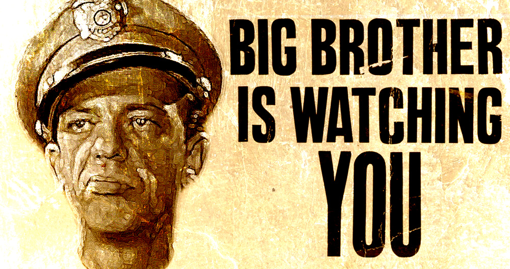 big brother, Barnie Fife, surveillance, face recognition,