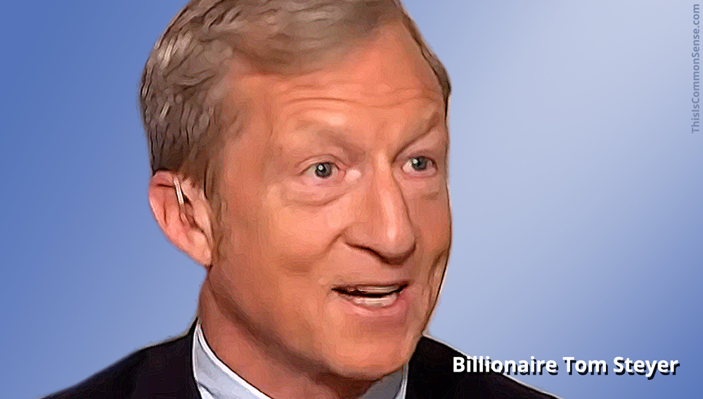billionaire, Tom Steyer, candidate, president, election, campaign,