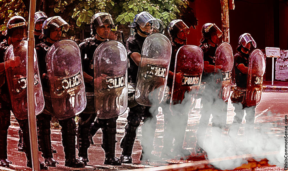 revolution, protest, police, authoritarianism,