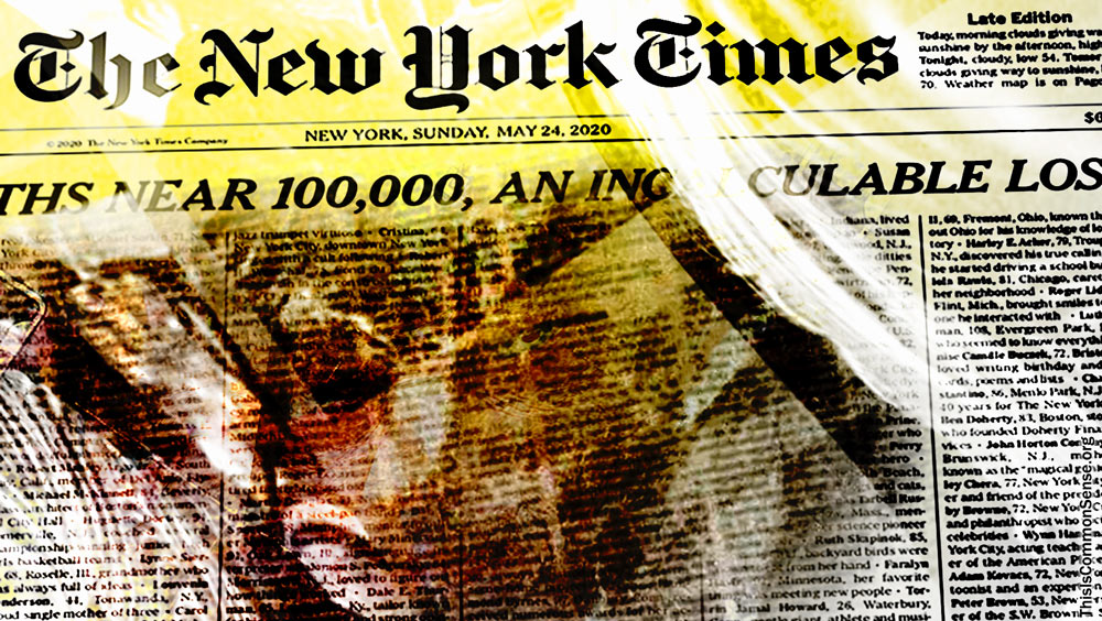 newspaper, New York Times, dogma, propaganda