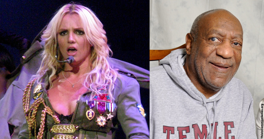 Bill Cosby, Britney Spears