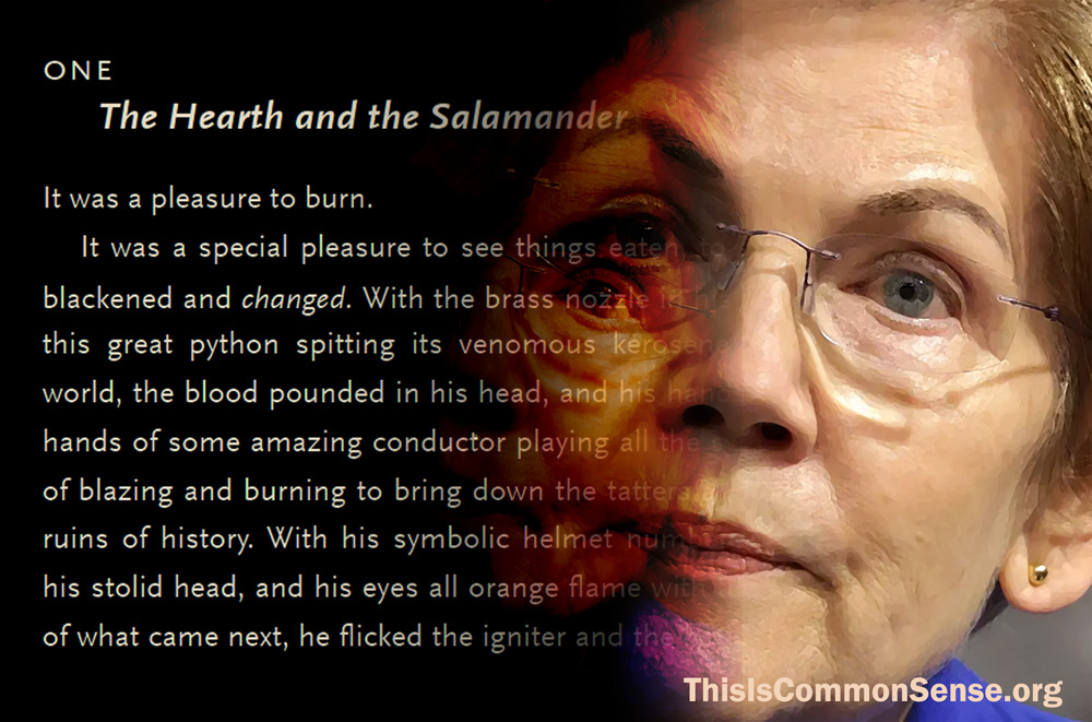 Elizabeth Warren, censorship, 1st Amendment, free speech