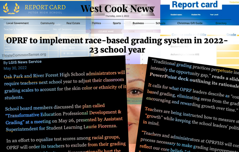 education, race, grading