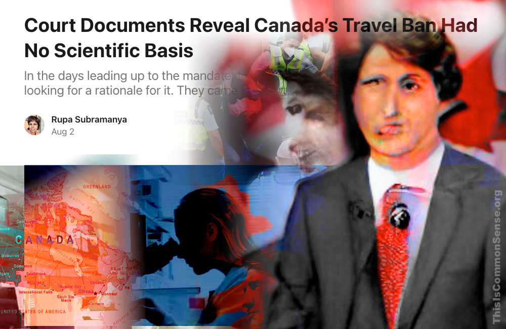 Justin Trudeau, Canada, Covid, travel