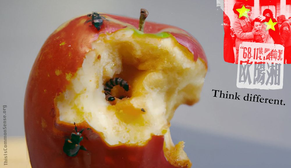 rotten apple, China