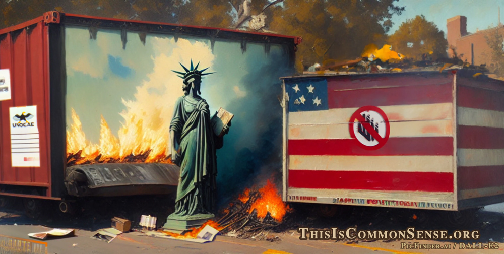 dumpster fire, regulations, privatization