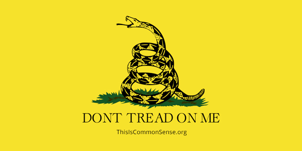 Gadsden Flag, freedom, slavery, snake, snek