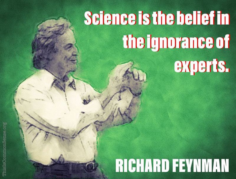 Richard Feynman, science