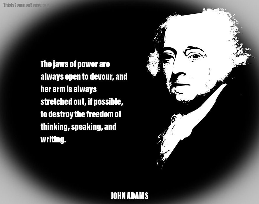 Adams, jaws, power