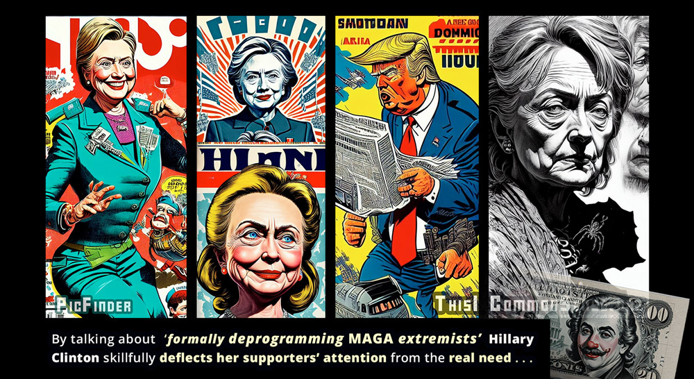 Hillary Clinton, conspiracy, Donald Trump, deprogramming, cult