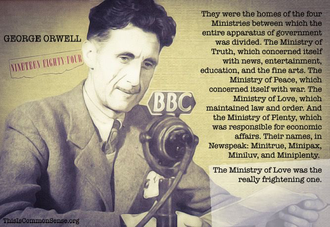 Orwell, MInistry of Love