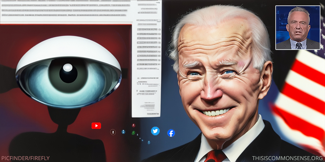 Joe Biden, censorship, surveillance