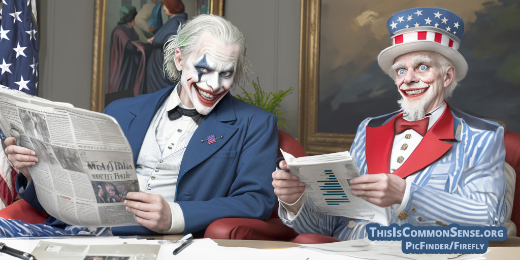 The Joker, Uncle Sam, racism, business, regulations, quota