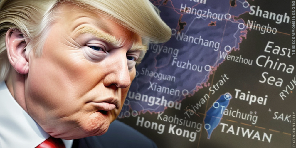 Donald Trump, Taiwan, China