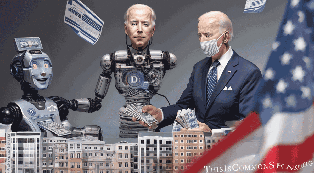 Joe Biden, democratic party, money machine