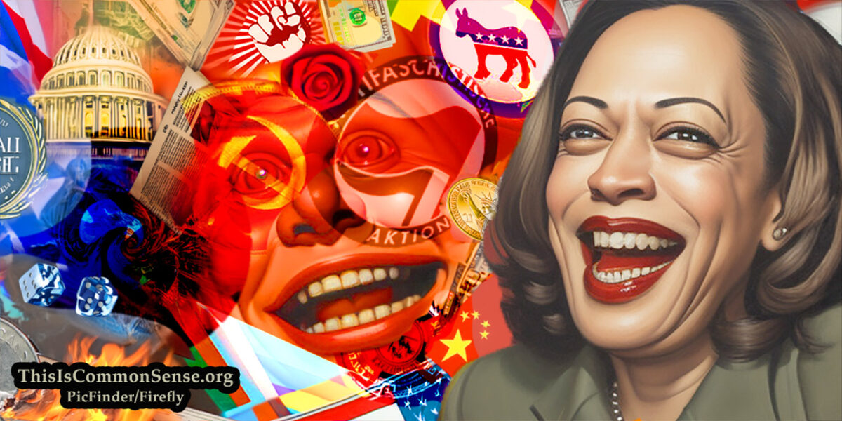 Kamala Harris, commie, communist, left, progressive