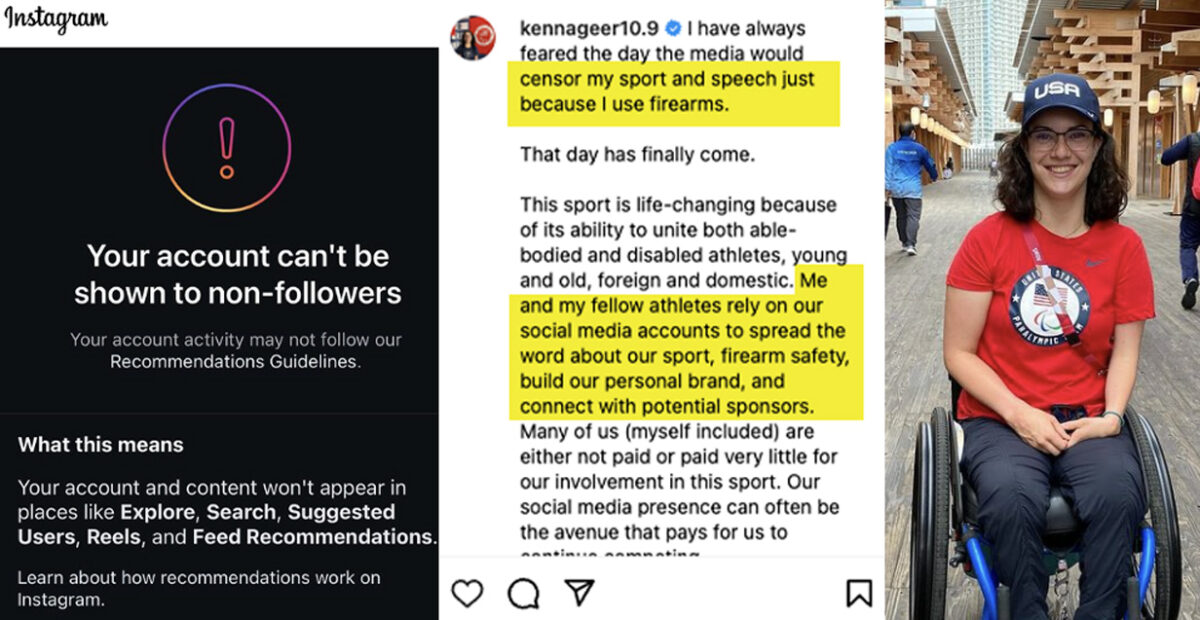 Olympics, shooting, guns, Instagram