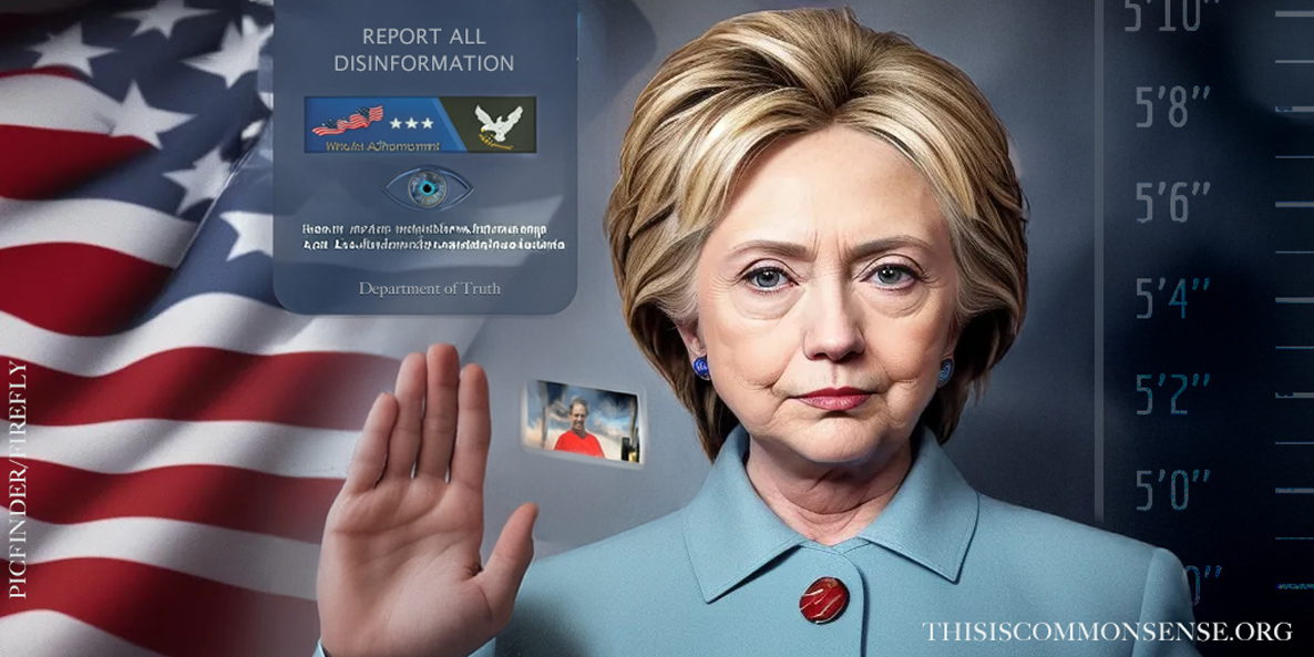 Hillary Clinton, disinformation, censorship, mind control, thought control