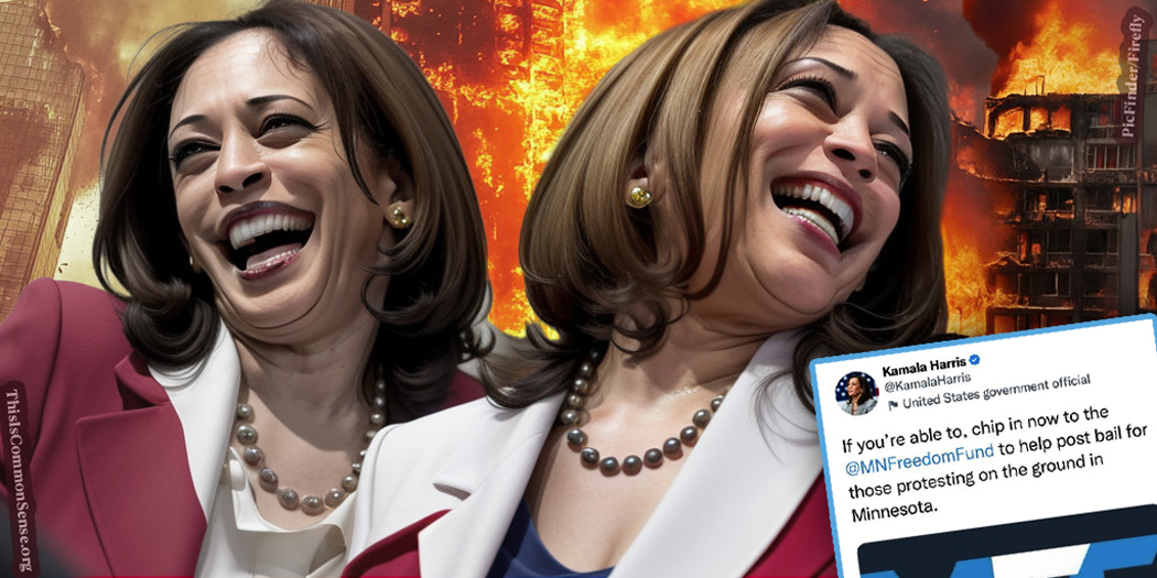 Kamala Harris, tweets, riots, bail