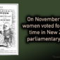 New Zealand Women Vote