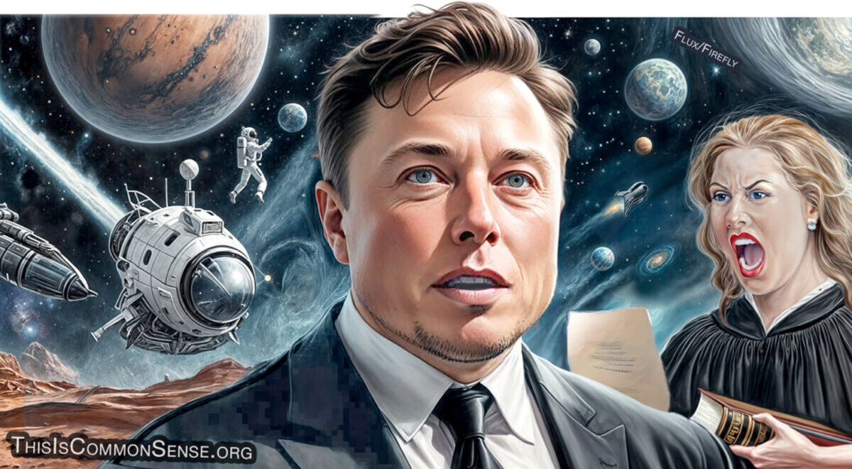 Elon Musk, judge, space