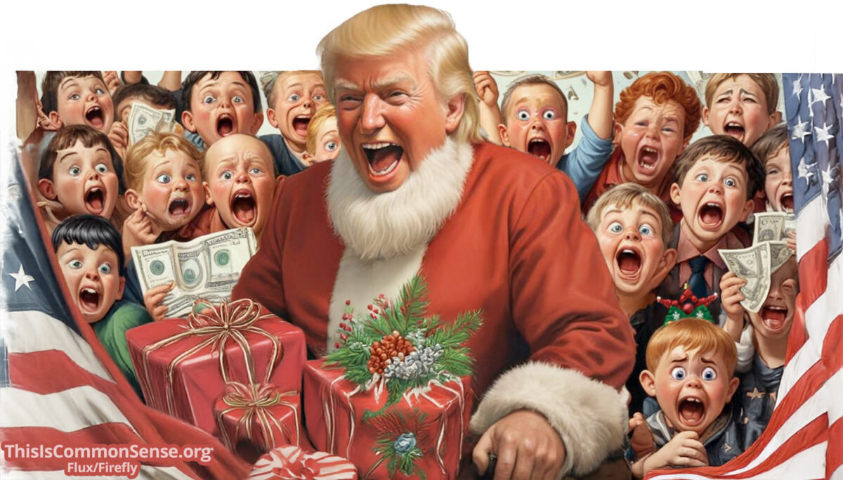 Donald Trump, debt, funding, Santa, Congress, government shutdown