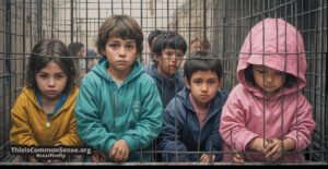 kids in cages, immigration, border, trafficking,