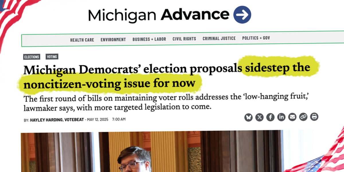 Michigan, voting, citizenship