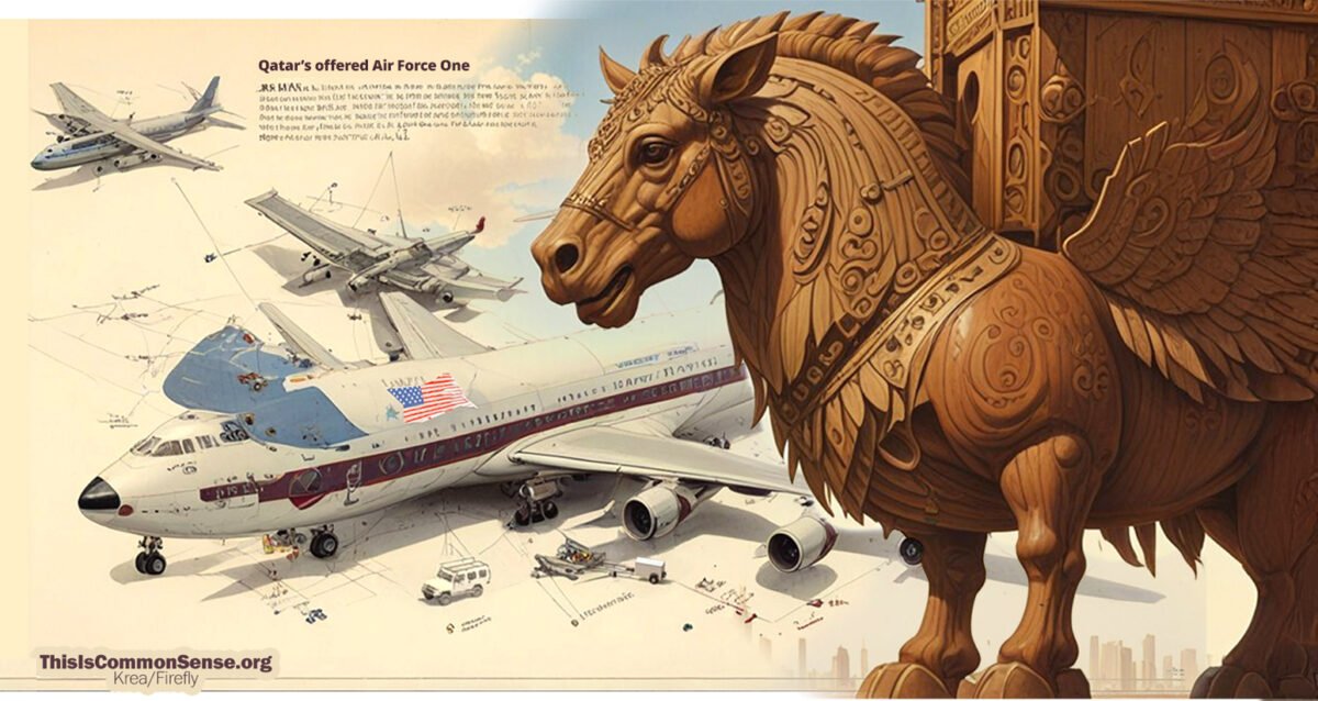 trojan horse, Qatar, Air Force One