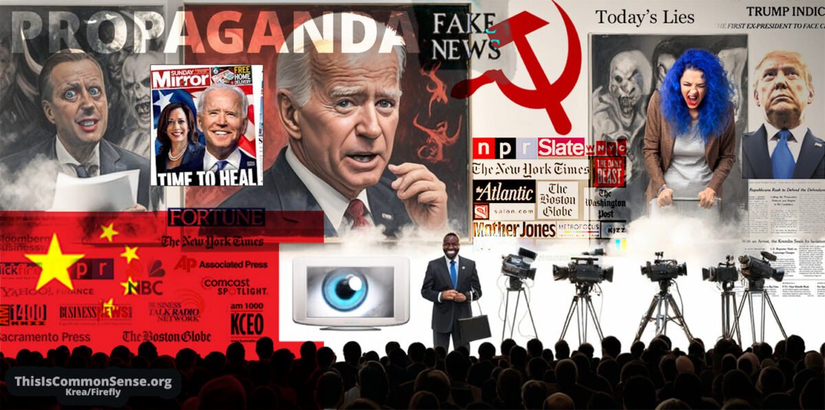 leftist, media bias, propaganda, Trump, fake news, lies