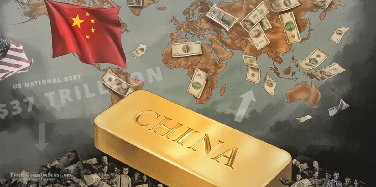 China, gold, national debt, foreign policy