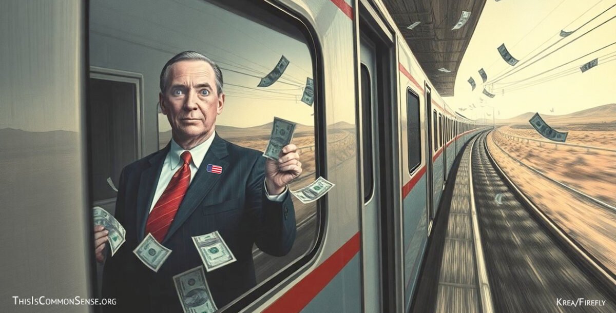 California, train, high speed rail, waste, fraud, government spending, transportation