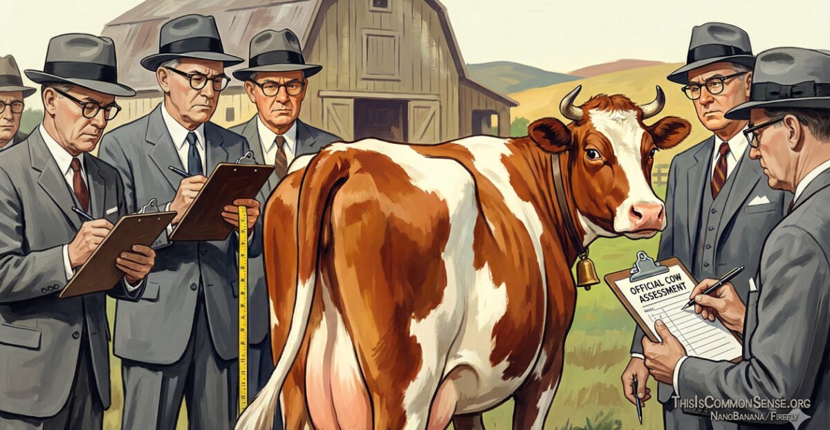 Denmark, climate change,global warming, methane, cows, bureaucrats