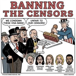 U.S. Bans EU&nbsp;Censors