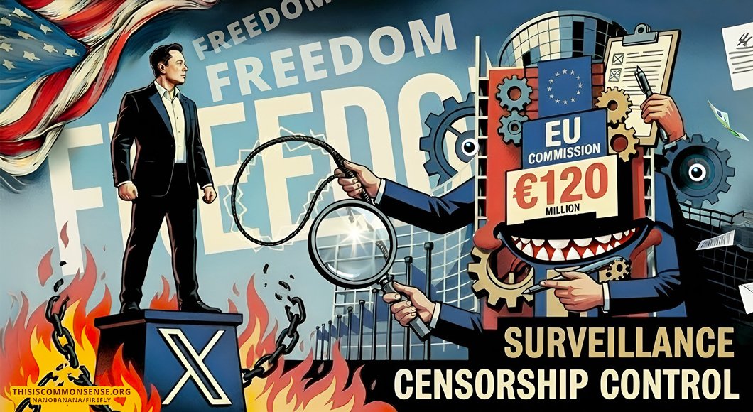Elon Musk, EU, regulations, censorship, surveillance, freedom