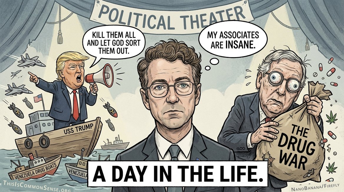 Rand Paul, Donald Trump, Mitch McConnell, drug war, human rights