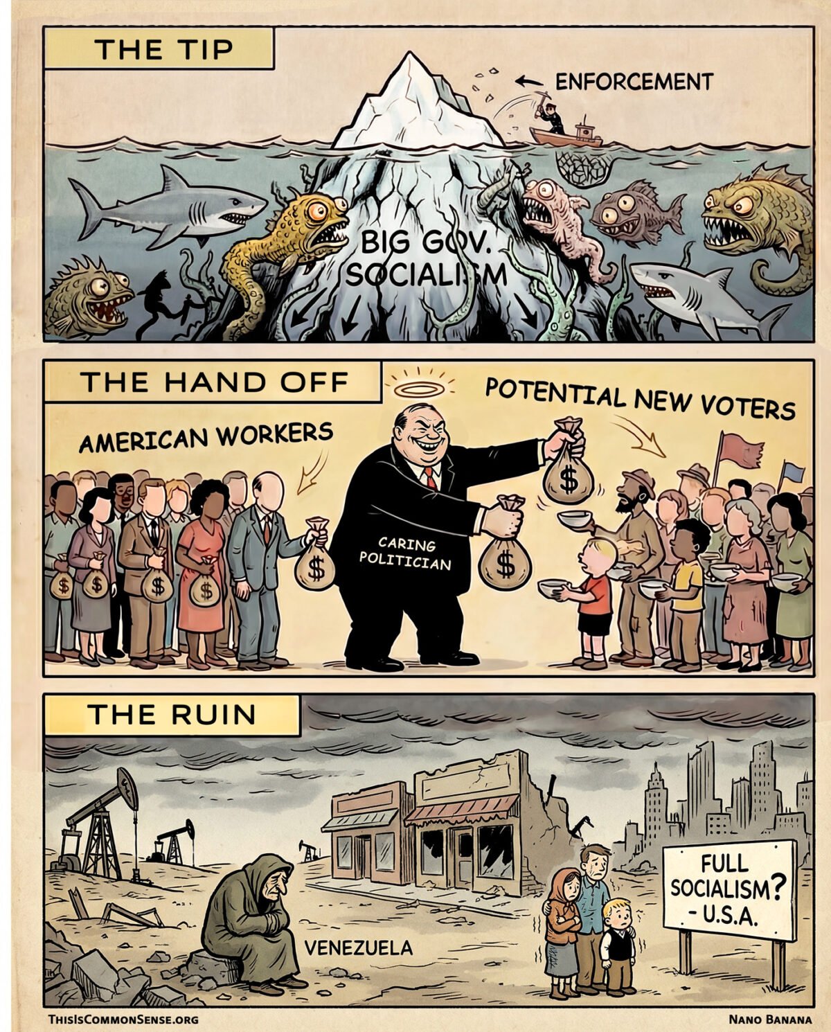 socialism, immigration, welfare, communism, self destruction, suicidal empathy