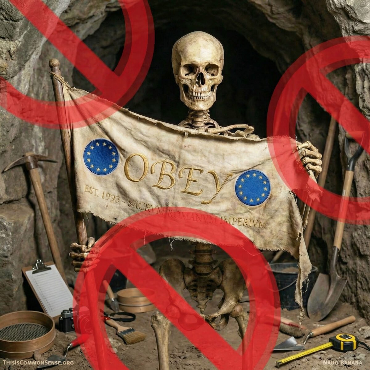 skeleton, Europe, EU, control, authoritarianism, censorship, obey